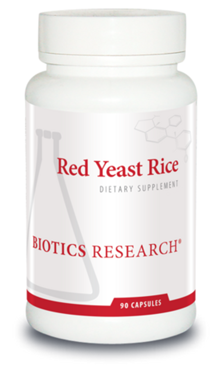 Red Yeast Rice 90 Capsules Biotics Research