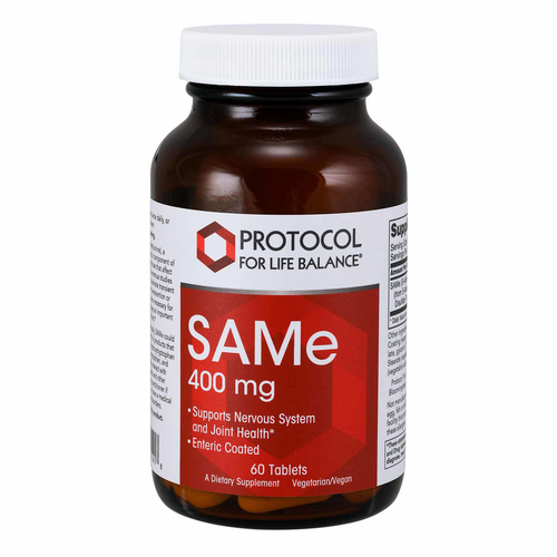 SAMe 400 mg 60 tabs (P0141) VitaminDecade | Your Source for Professional Supplements