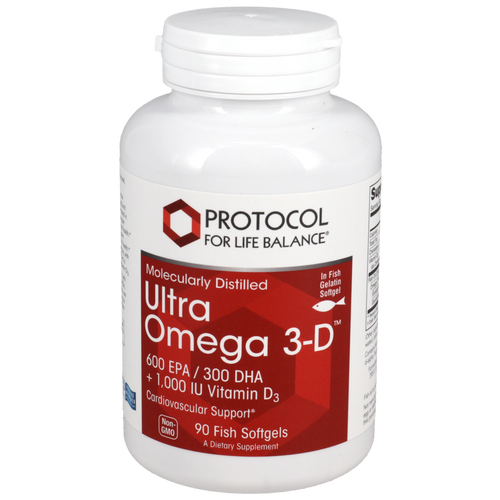 Ultra Omega 3-D 90 softgels (P1663) VitaminDecade | Your Source for Professional Supplements