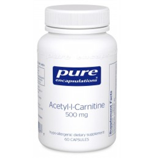 Acetyl-l-Carnitine 500 mg 60 Capsules (ALC56)