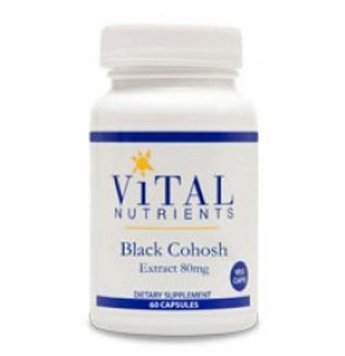 Black Cohosh Extract 80 mg 60 Capsules (VNBKCO80) VitaminDecade | Your Source for Professional Supplements
