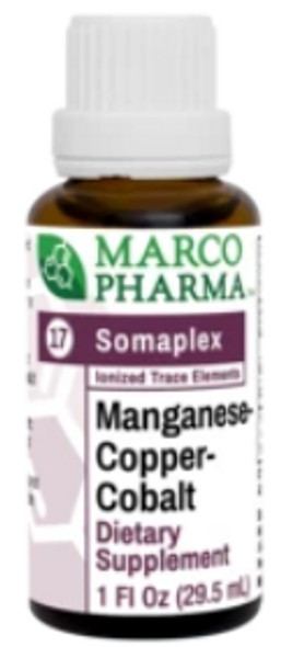 Manganese-Copper-Cobalt Somaplex No. 17