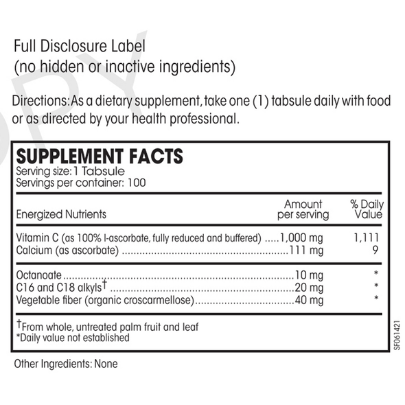 Potent C Guard 1000 mg 100 tabs (138)