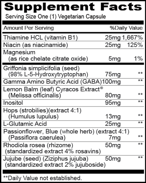 Anxiety Balance 90 Capsules (1132)