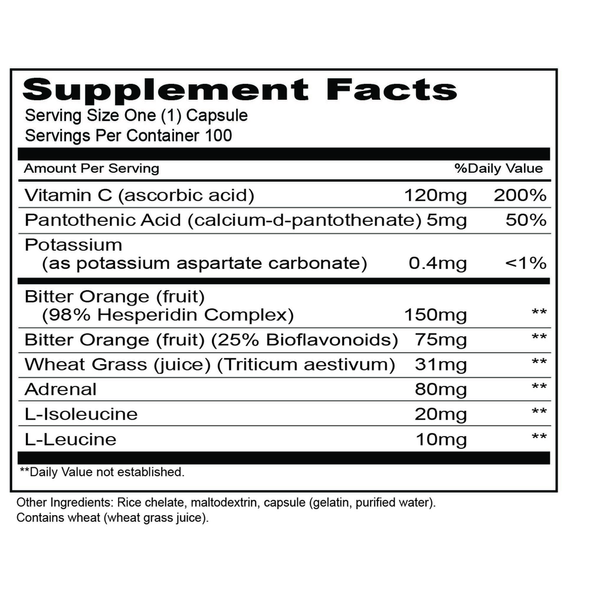 Adrenal Focus 100 Capsules (1004)