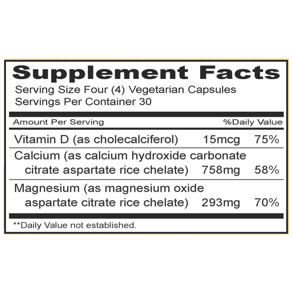 Cal Mag + D3 90 Capsules (1036)