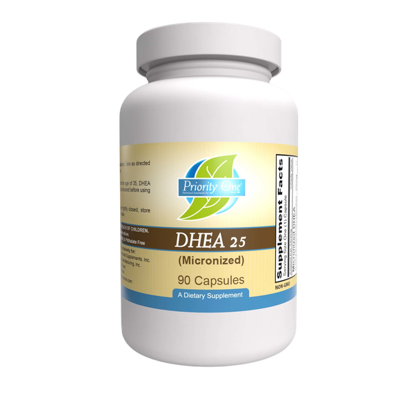 DHEA 25 90 Capsules (1141) VitaminDecade | Your Source for Professional Supplements