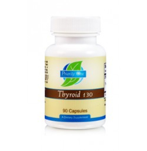 Thyroid 130mg 90 Capsules (1800) VitaminDecade | Your Source for Professional Supplements