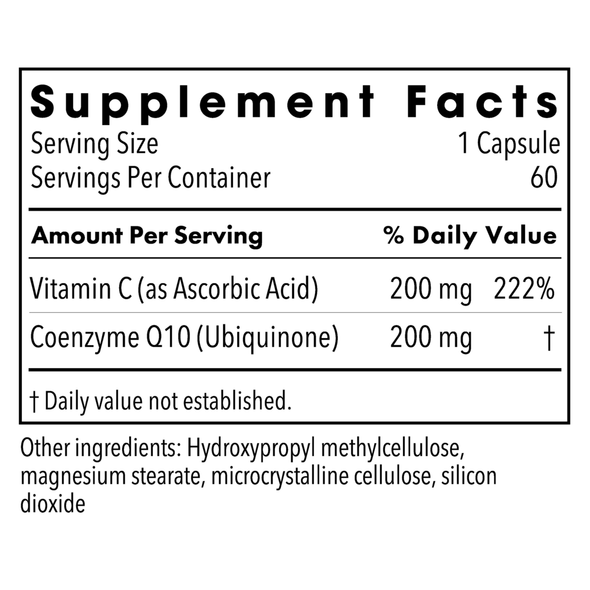 CoQ10 200 mg 60 caps (212)