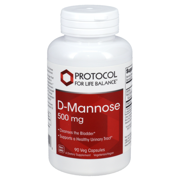D-Mannose 500 mg 90 Capsules (P2811) VitaminDecade | Your Source for Professional Supplements