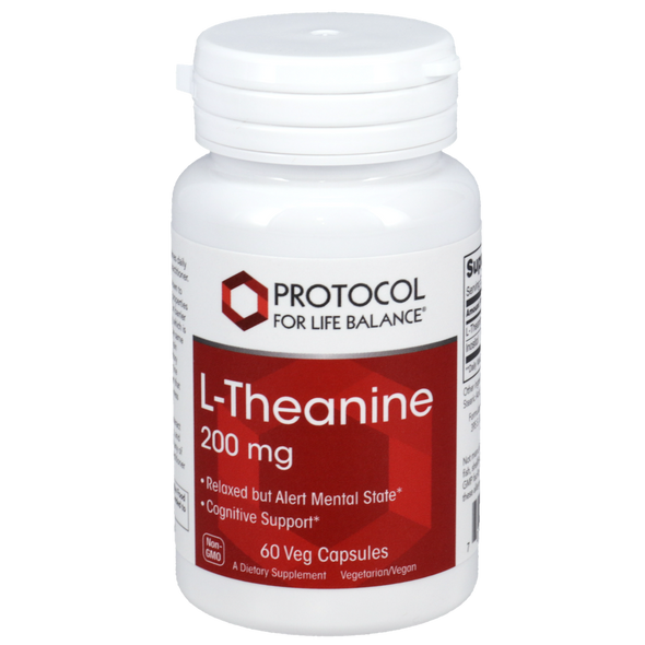 L-Theanine 200 mg 60 Capsules (P0147) VitaminDecade | Your Source for Professional Supplements