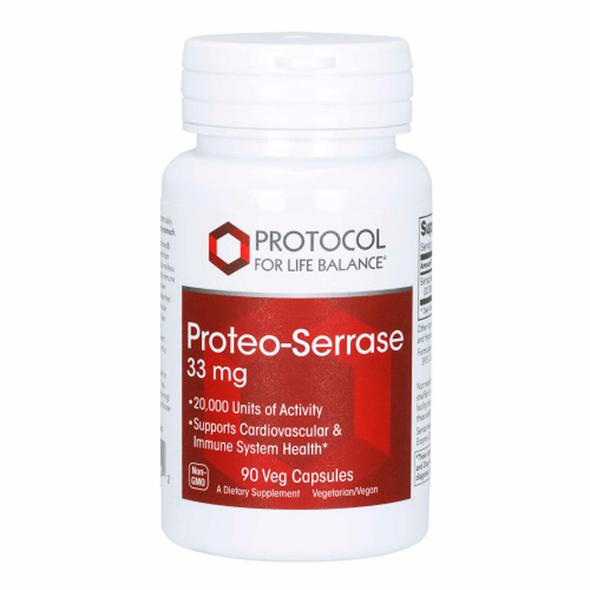 Serrazimes 33 mg 90 Capsules (P2954) VitaminDecade | Your Source for Professional Supplements