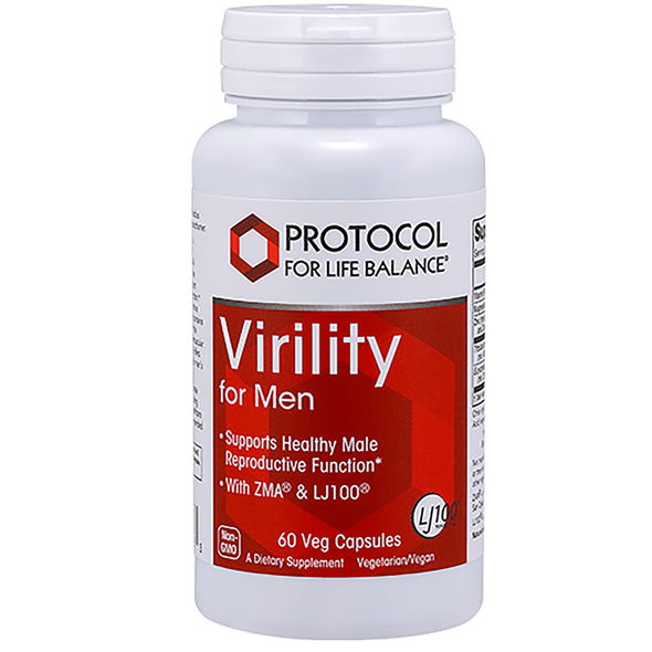 Virility for Men 60 Capsules (P2168) VitaminDecade | Your Source for Professional Supplements
