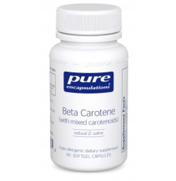 Beta Carotene (with mixed carotenoids) 90 Softgels (BE9)