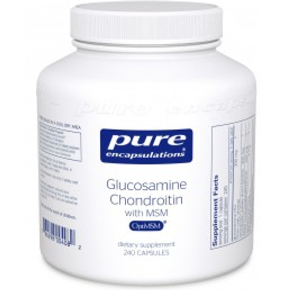 Glucosamine + Chondroitin with MSM 240 Capsules (GCMS2)