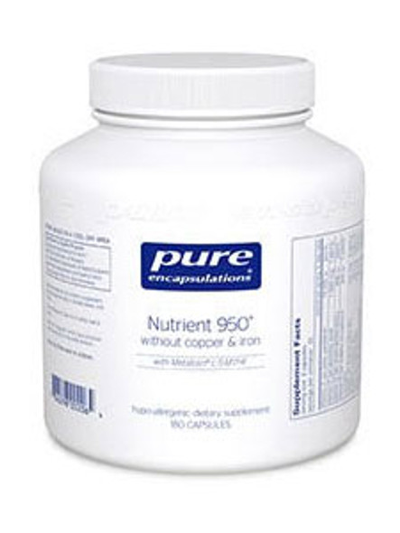 Nutrient 950 No CU & FE 180 vcaps (MVMA)