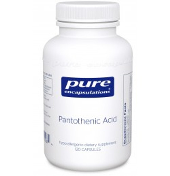 Pantothenic Acid 120 Capsules (PTA1)