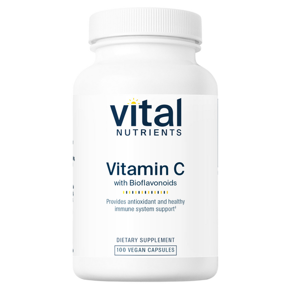 Vitamin C with Bioflavonoids 100 Capsules (VNVCBIO) VitaminDecade | Your Source for Professional Supplements