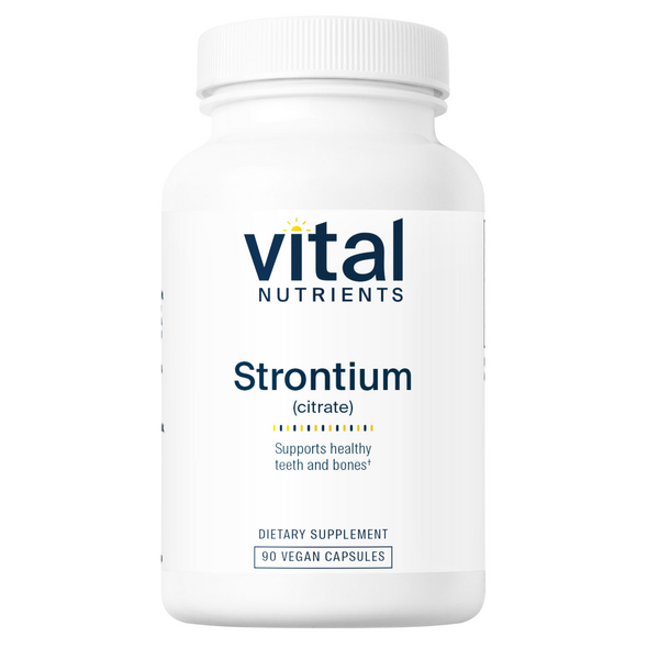 Strontium (citrate) 90 Capsules (VNSTR) VitaminDecade | Your Source for Professional Supplements