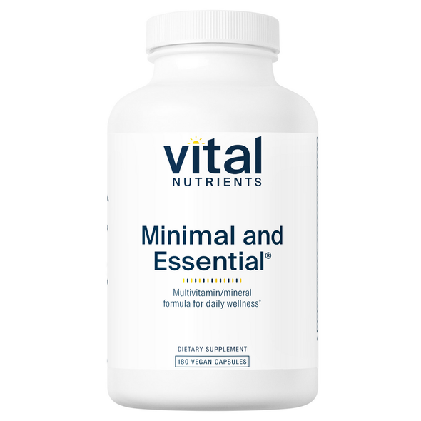 Minimal and Essential 180 Capsules (VNMEE) VitaminDecade | Your Source for Professional Supplements