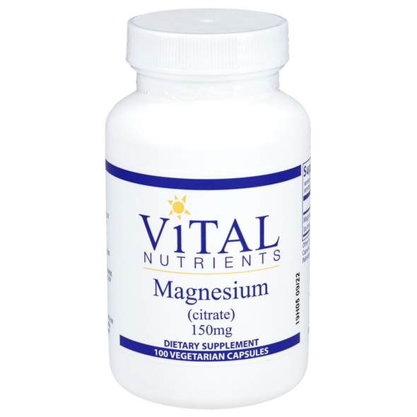 Magnesium (citrate) 100 Capsules (VNMC) VitaminDecade | Your Source for Professional Supplements