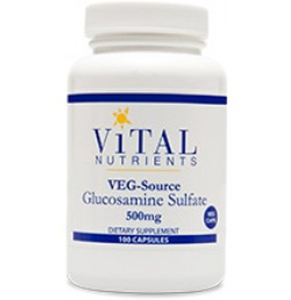 Glucosamine Sulfate 500 mg 100 Capsules (VNGS) VitaminDecade | Your Source for Professional Supplements