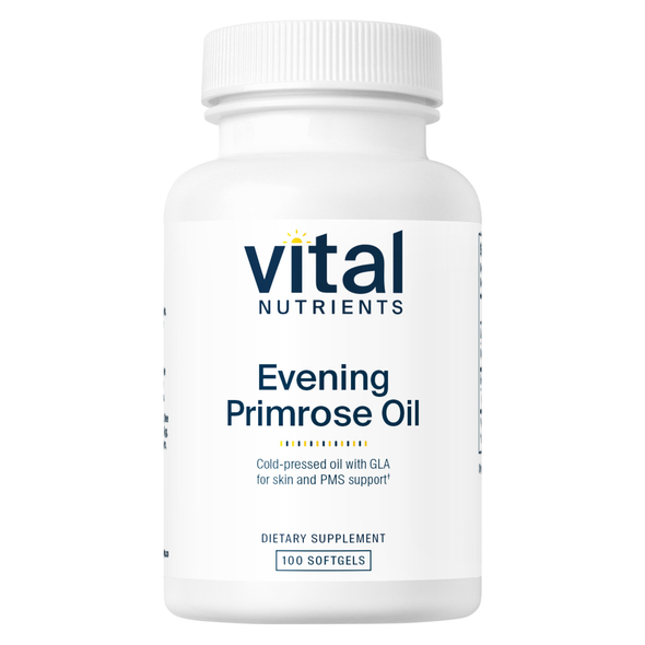 Evening Primrose Oil 500 mg 100 Capsules (VNEPO) VitaminDecade | Your Source for Professional Supplements