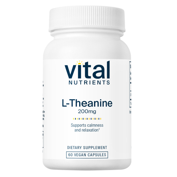 L-Theanine 200 mg 60 Capsules (VNTHEA) VitaminDecade | Your Source for Professional Supplements