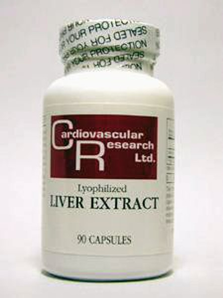 Liver Extract 550 mg 90 caps (LIVER) VitaminDecade | Your Source for Professional Supplements