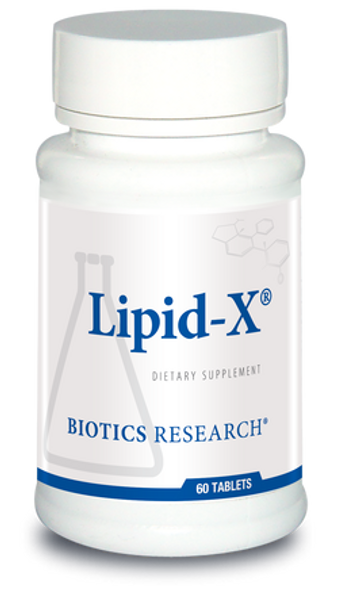 Lipid-X 60 Tablets Biotics Research