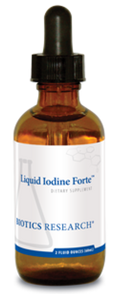 Liquid Iodine Forte 2 oz Biotics Research