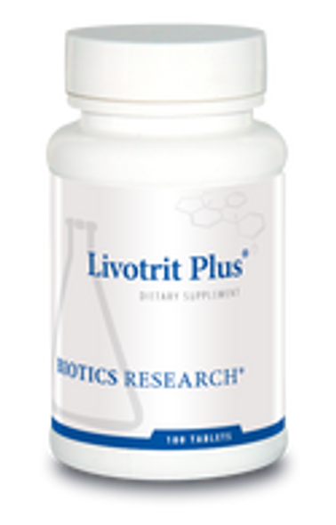 Livotrit Plus 180 Tablets Biotics Research