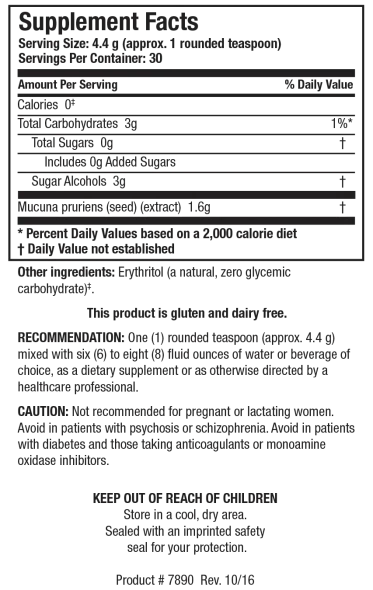 DopaTropic Powder 132 Grams Biotics Research