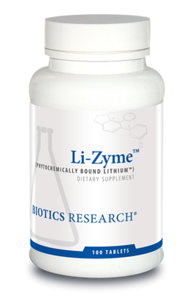 Li-Zyme 100 Tablets Biotics Research