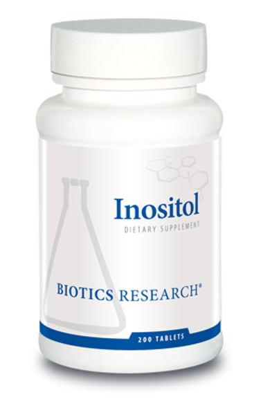 Inositol (from Rice) 200 Tablets Biotics Research