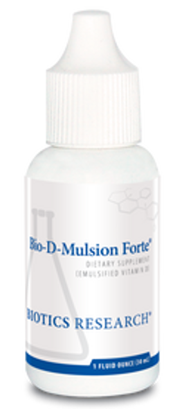 Bio-D-Mulsion Forte 1 oz Biotics Research