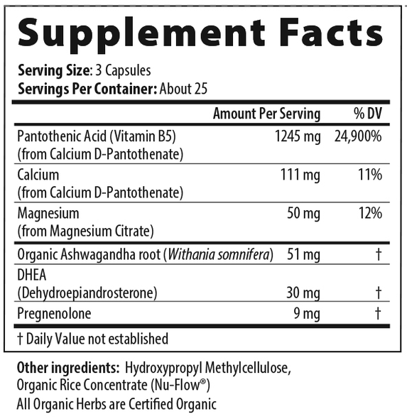 Adrenal Px DHEA 75 vcaps Restorative Formulations