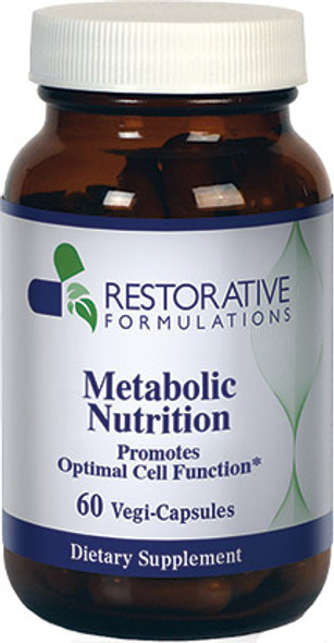 Metabolic Nutrition- 60 vcaps Restorative Formulations