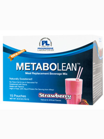 MetaboLean Strawberry 15 pouches (P37138) VitaminDecade | Your Source for Professional Supplements