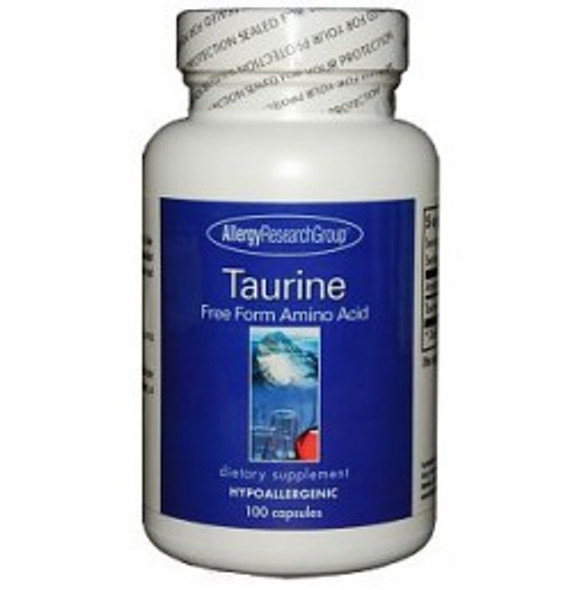 Taurine 500 mg 100 Capsules (70620)