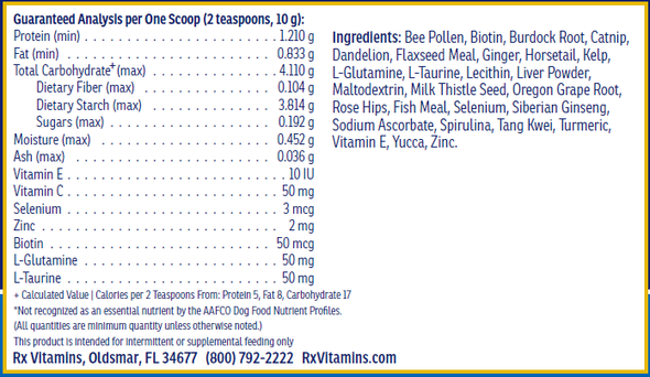 Nutritional Support for Dogs&Cats 9.07z