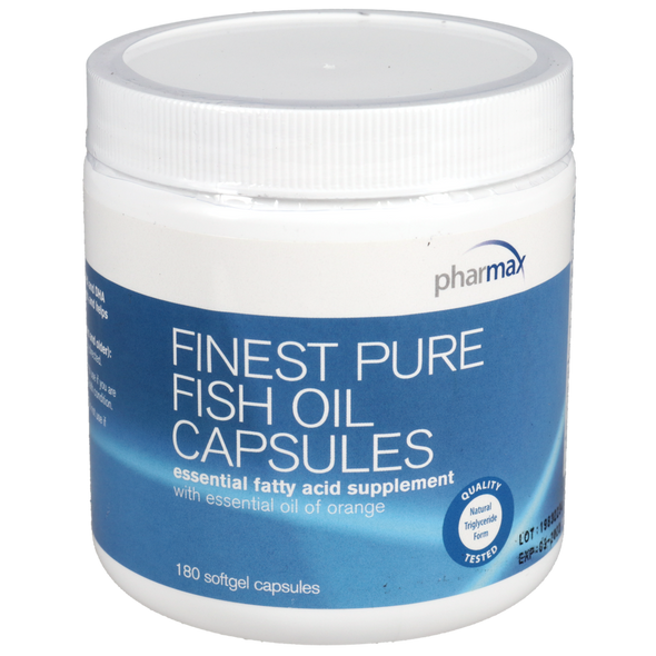 Finest Pure Fish Oil Capsules 180 capsules