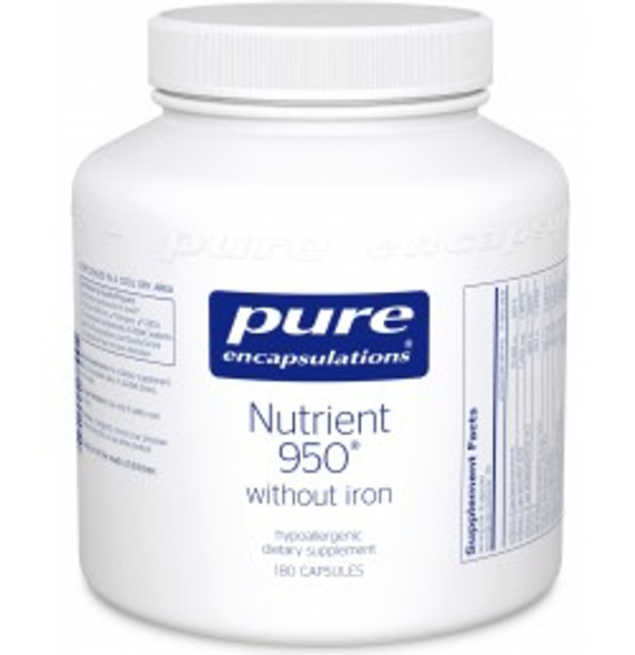 Nutrient 950 without iron 180 Capsules (MVC1)