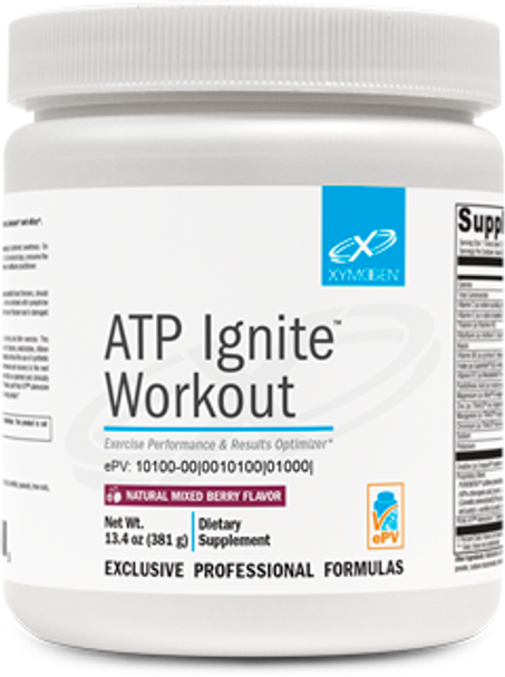 ATP Ignite Workout 30 Serv Natural Mixed Berry