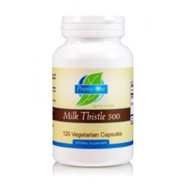 Milk Thistle 500 120 Capsules (1018) VitaminDecade | Your Source for Professional Supplements