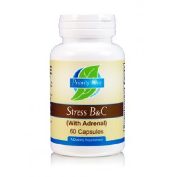 Stress B&C (with Adrenal) 60 Capsules (1325) VitaminDecade | Your Source for Professional Supplements