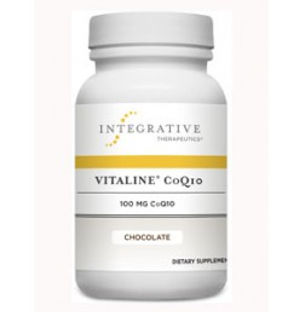 Vitaline CoQ10 100 mg - Chocolate 30 Chewable Wafers (76133)