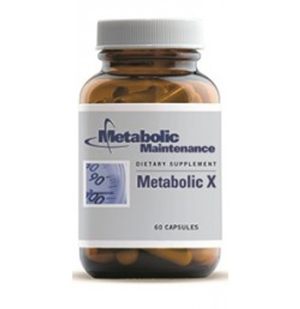 Metabolic X 60 Capsules (00657) VitaminDecade | Your Source for Professional Supplements