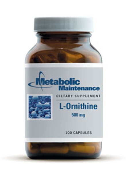 L-Ornithine 500 mg 100 caps (142) VitaminDecade | Your Source for Professional Supplements