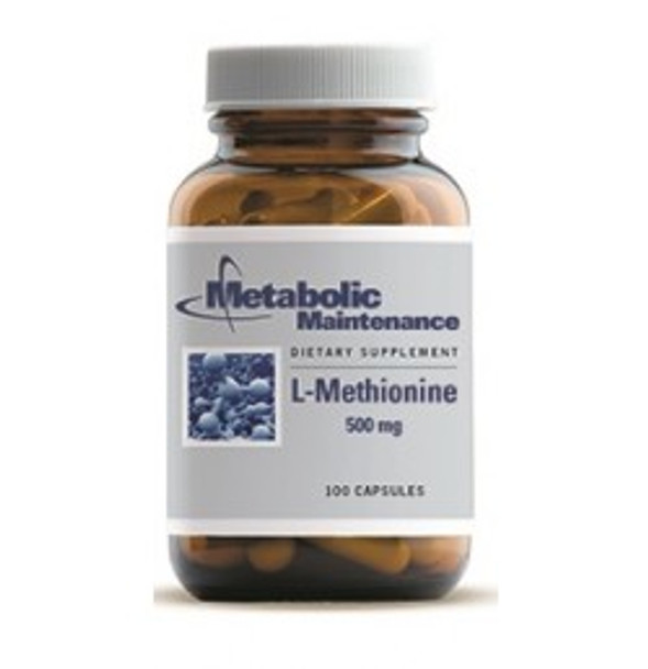 L-Methionine 100 Capsules (00140) VitaminDecade | Your Source for Professional Supplements